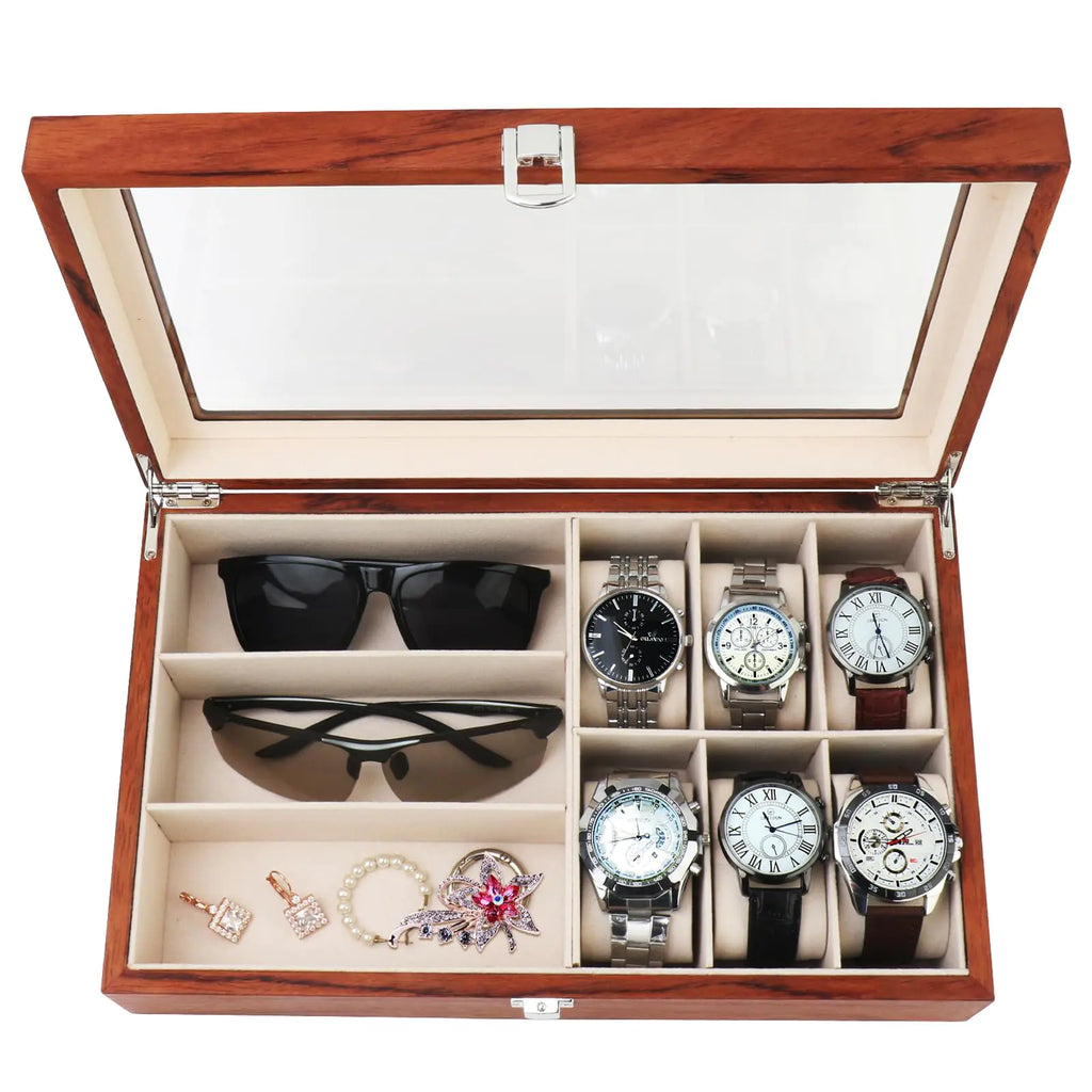 RICOJYCX 9-Slot Watch Box
