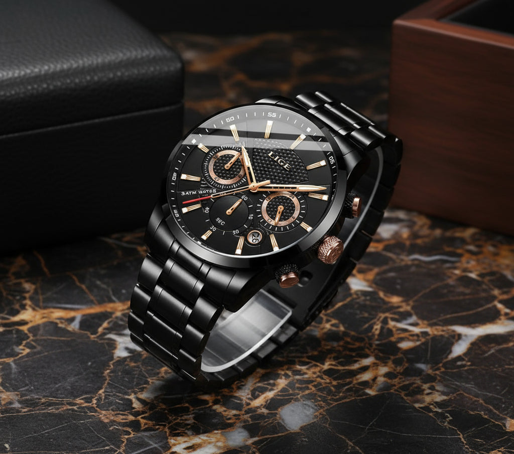 Men's LIGE Sports Quartz Watches