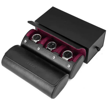 Leather Travel Portable Storage Watch Box