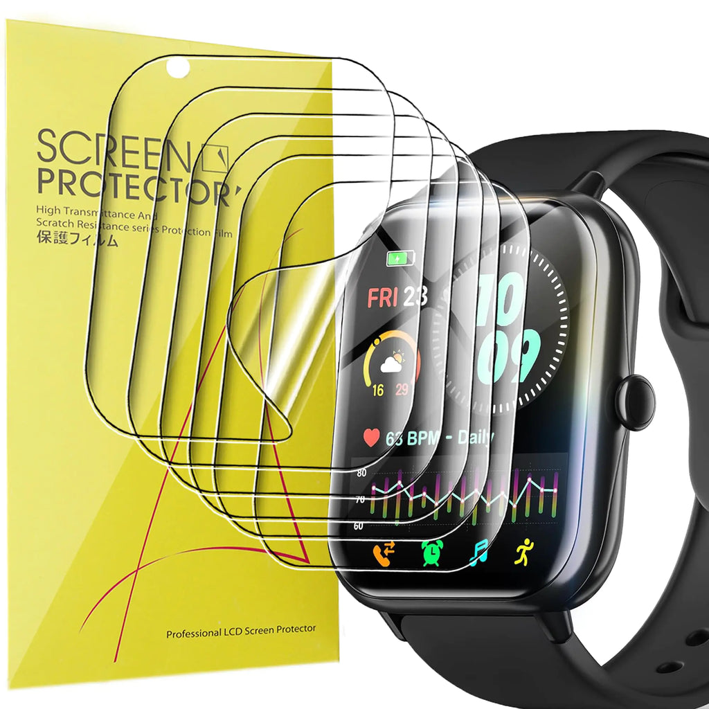 Lamshaw ZOLALAM 48mm Smart Watch Screen Protector [6 Pack]