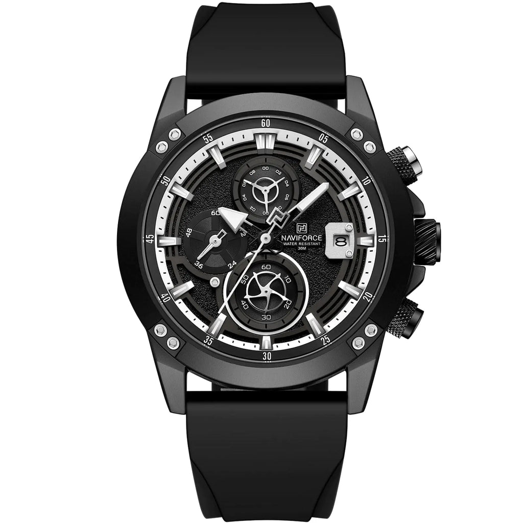 NAVIFORCE Creativity Chronograph Business Analog Quartz Wristwatch for Men