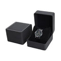 10-Slot Luxury Leather Watch Display Case
