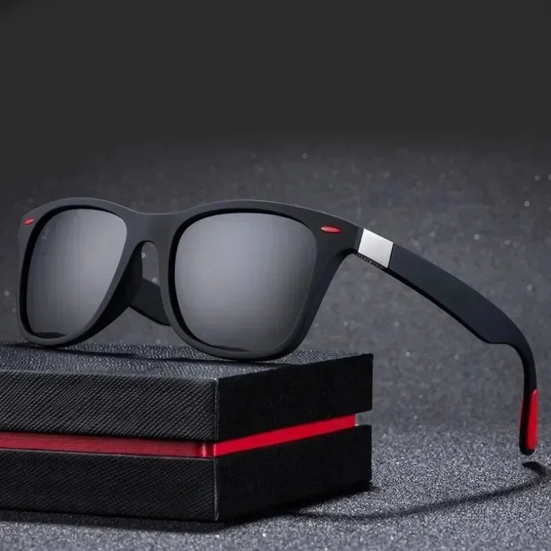 Metal Hinge Luxury Rimless Square Shades