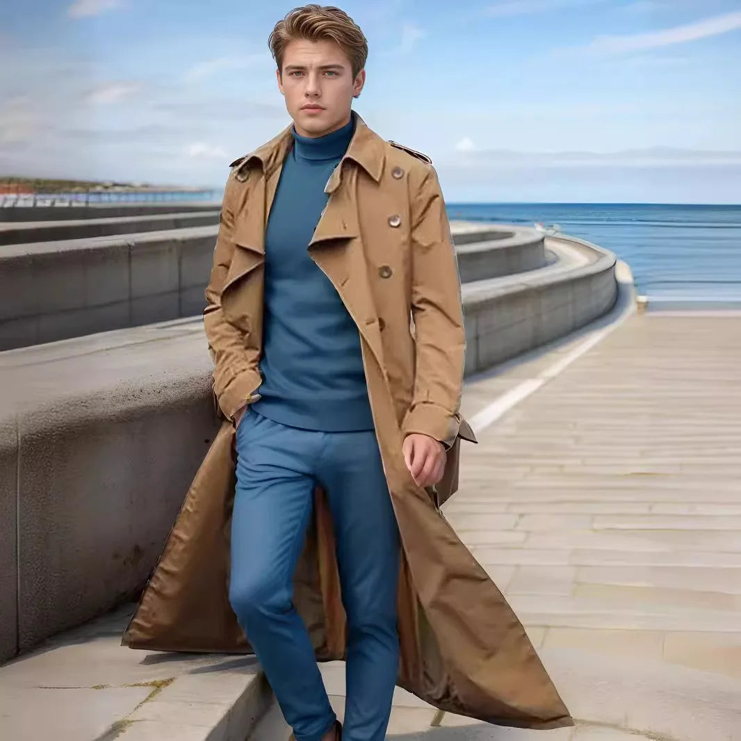 Relaxed Premium Wool Blend Overcoat