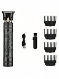 3-in-1 LCD Hair Clipper & Foil Shaver Set