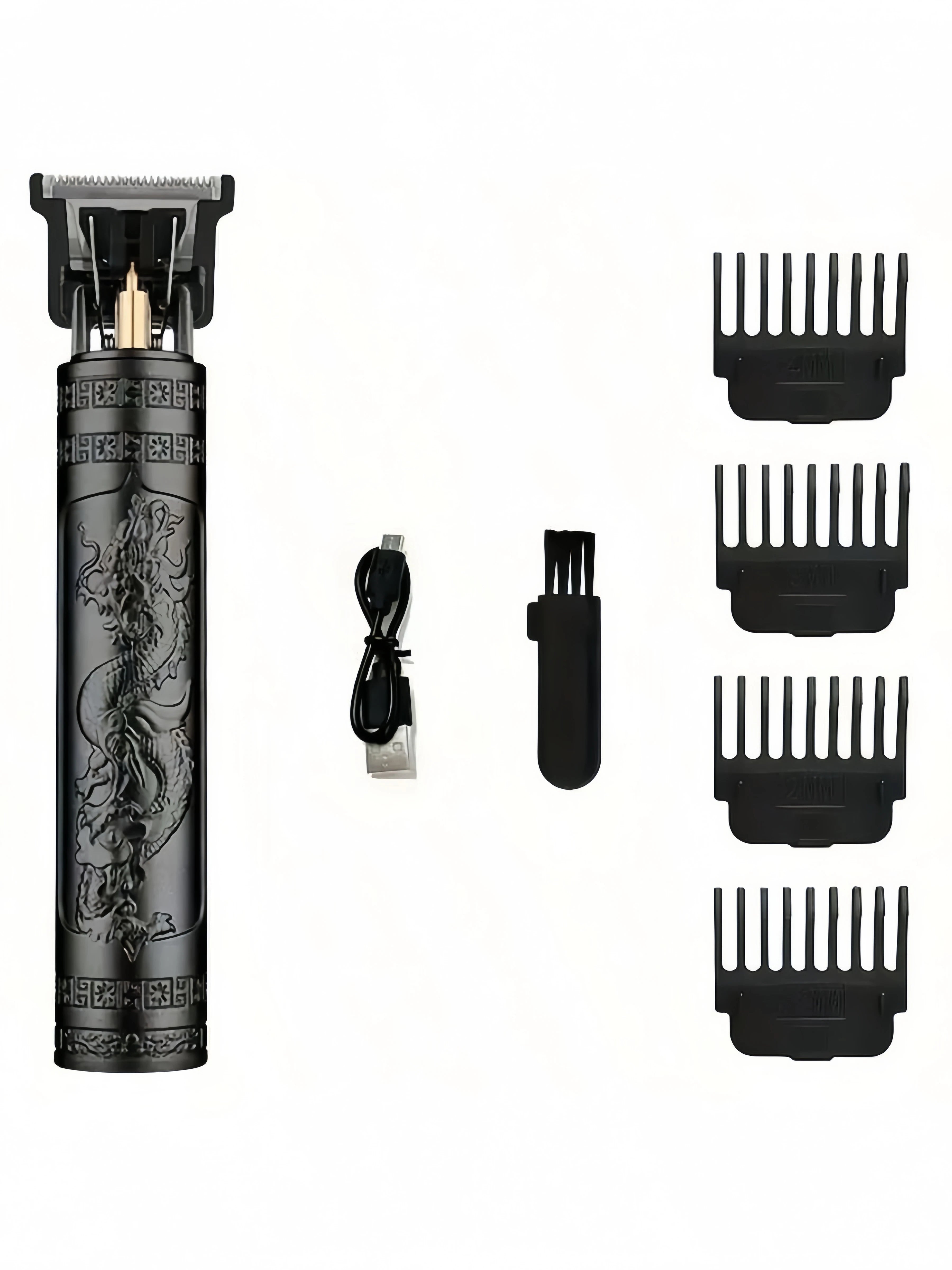 3-in-1 LCD Hair Clipper & Foil Shaver Set