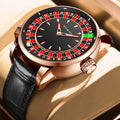 Skeleton Dial Mechanical Style Watch