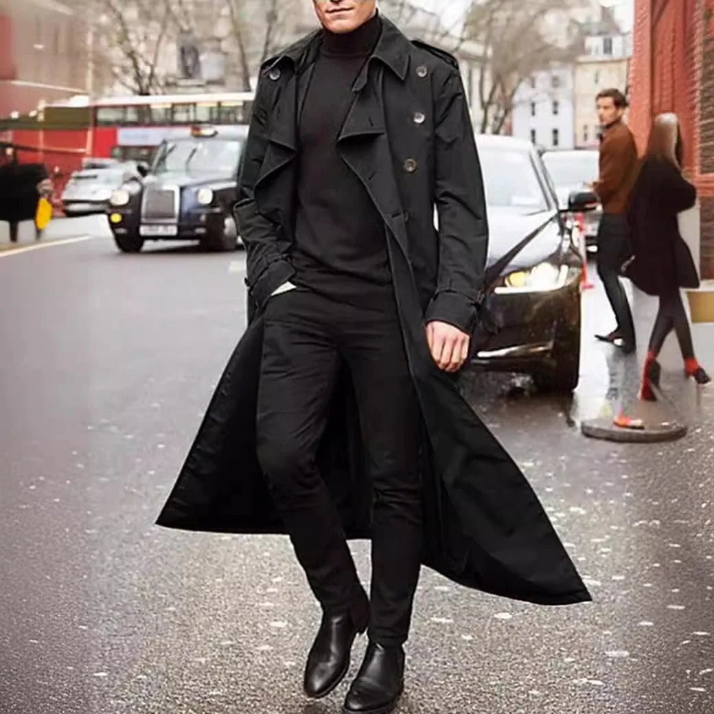Urban Hooded Luxury Trench