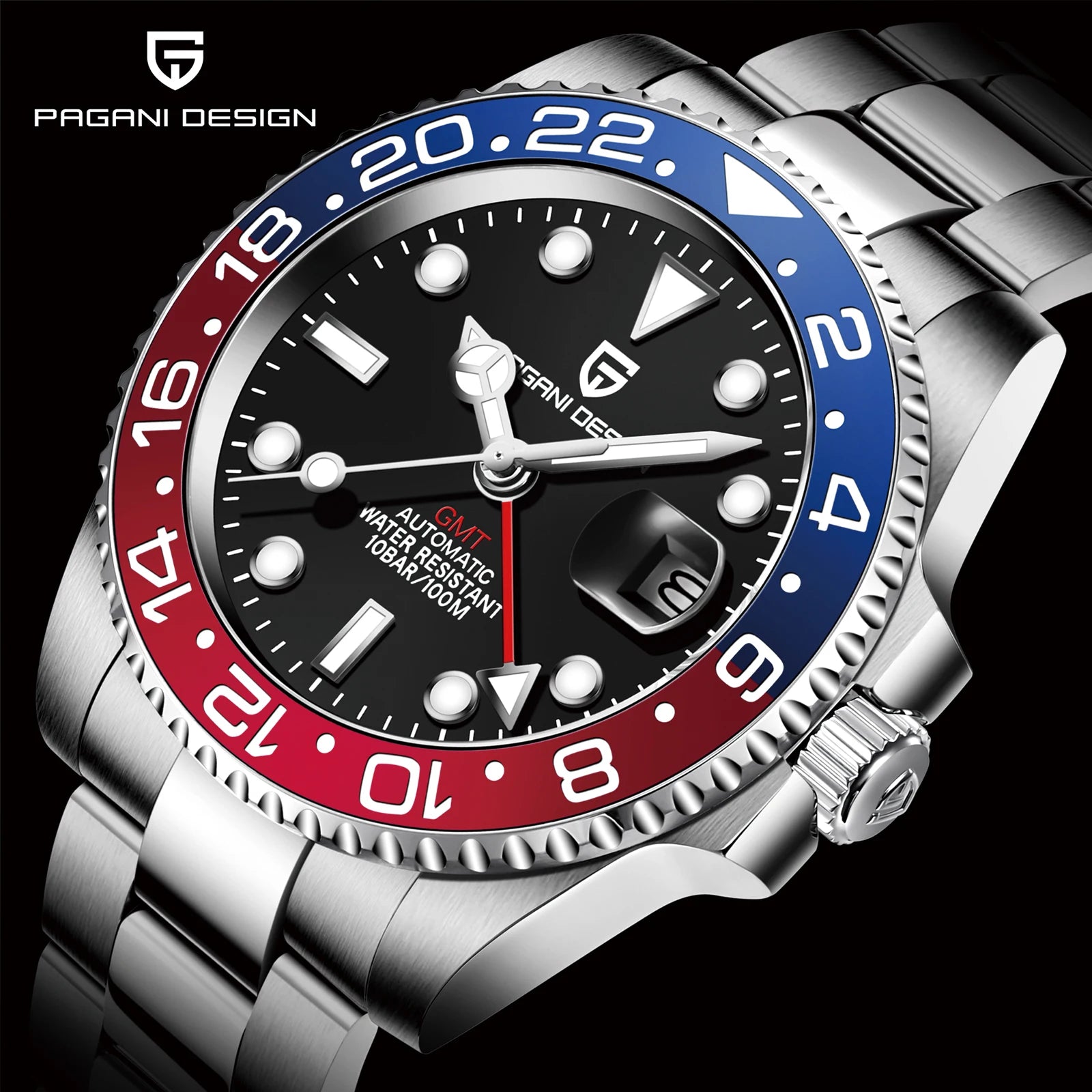 Carbon Fiber Dial Professional Watch