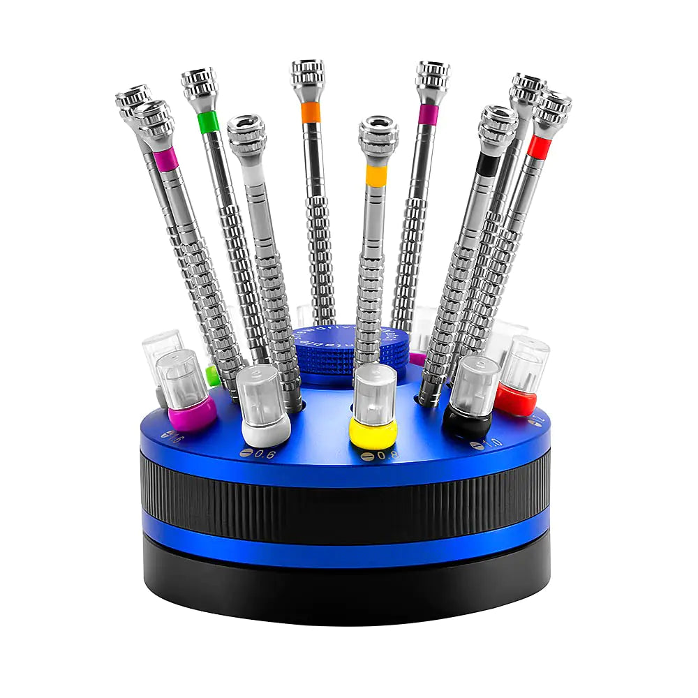 10PCS Precision Watch Screwdriver Set With Box Different Sizes