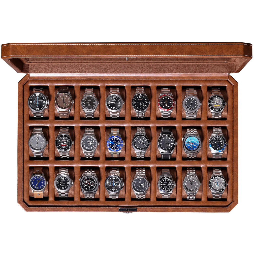 ROTHWELL 24 Slot Watch Case with Lock