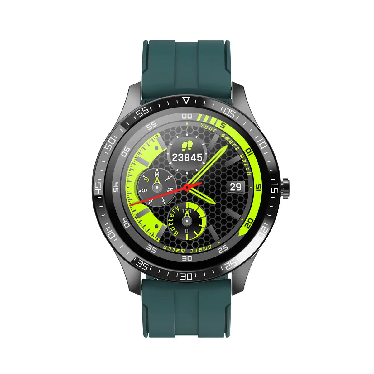 Smart Bluetooth Health Monitoring Watch for Temperature & BP