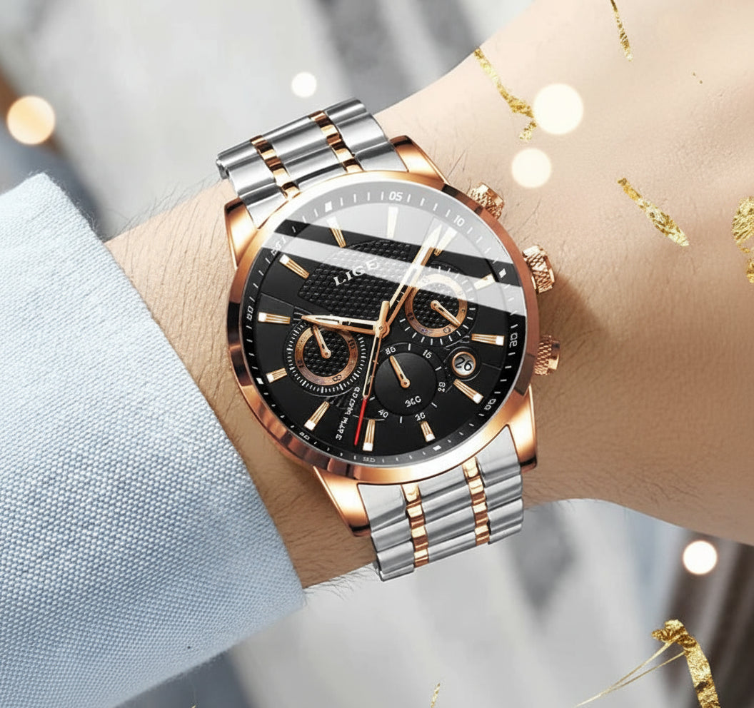 Men's LIGE Sports Quartz Watches